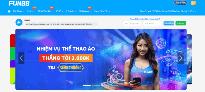 nhà cái uy tín FUN88
